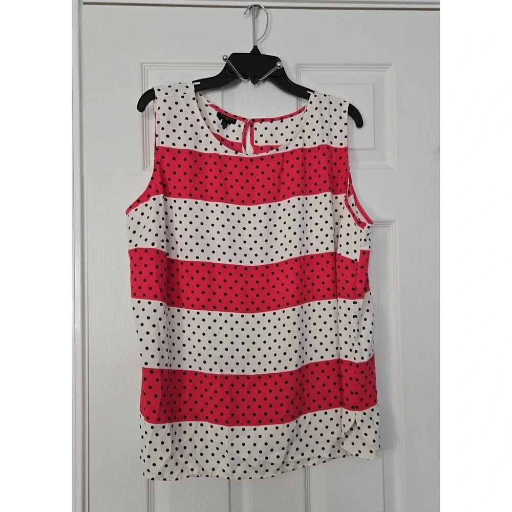 Talbots Womans Plus Size Sleeveless‎ Blouse Size 2X